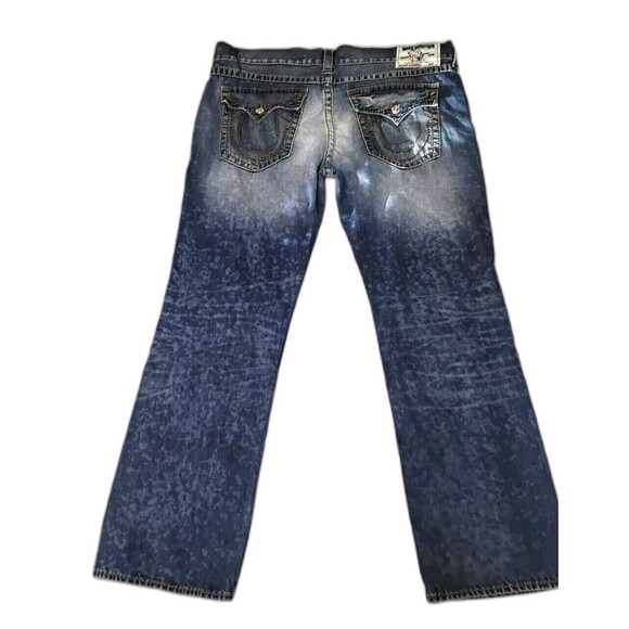 Rare True Religion Mens Jean's Straight Leg Size 42 - Picture 2 of 9